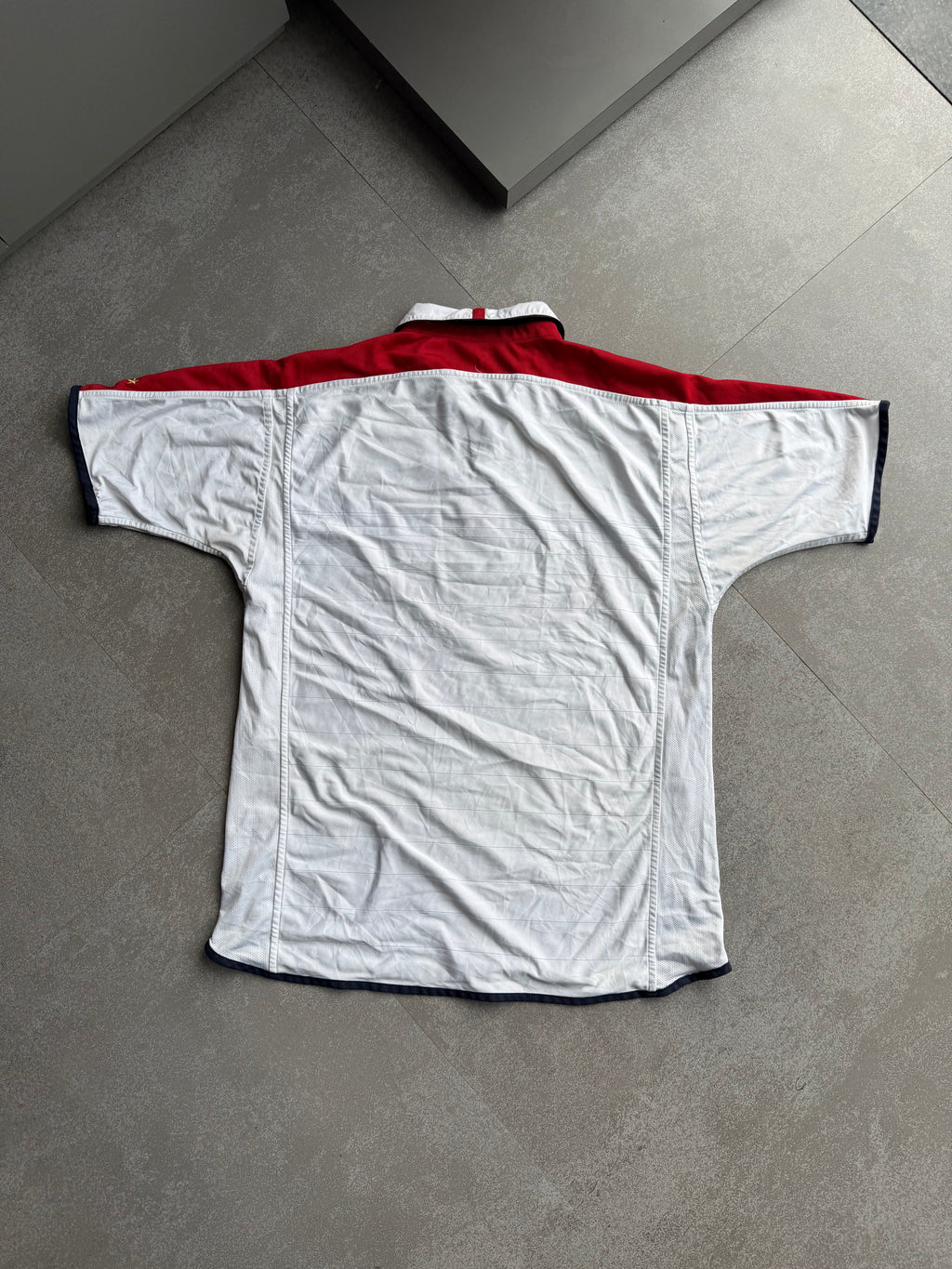 2003-ENGLAND HOME JERSEY-XL