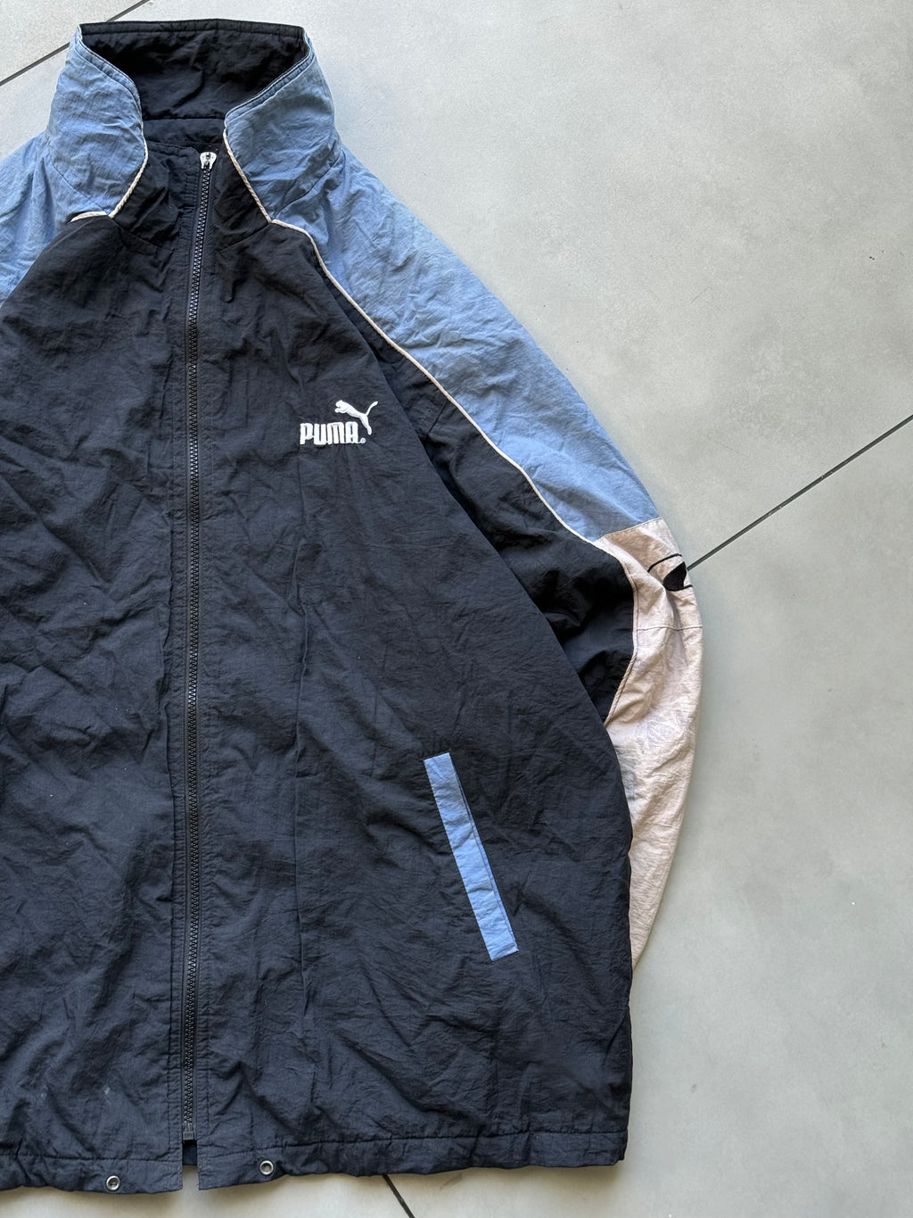 PUMA FULL-ZIP WINDBREAKER JACKET-XXL