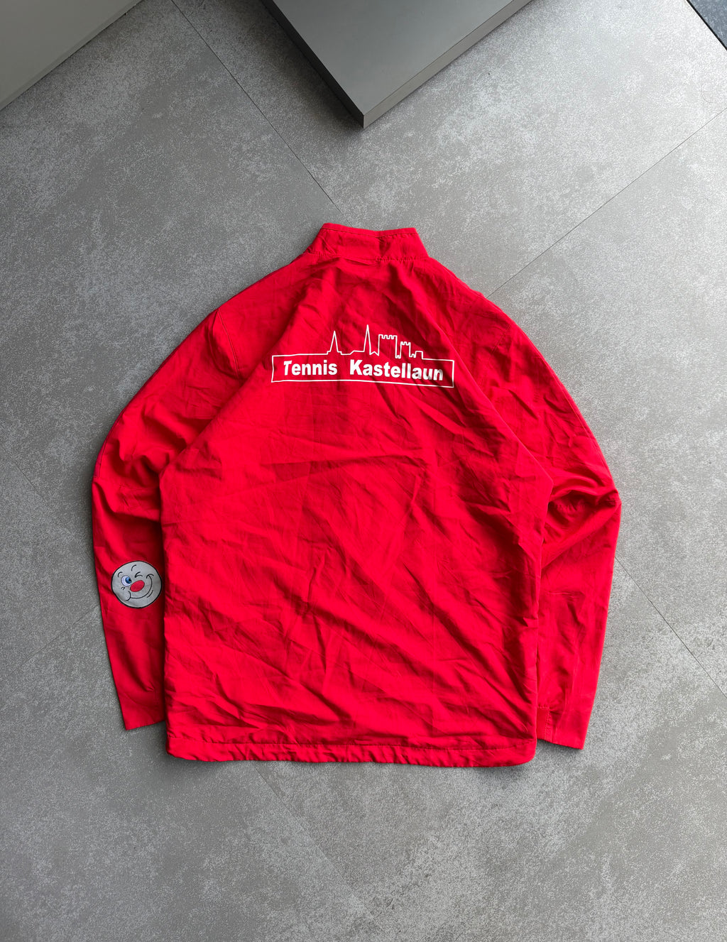 NIKE RED VINTAGE JACKET-L