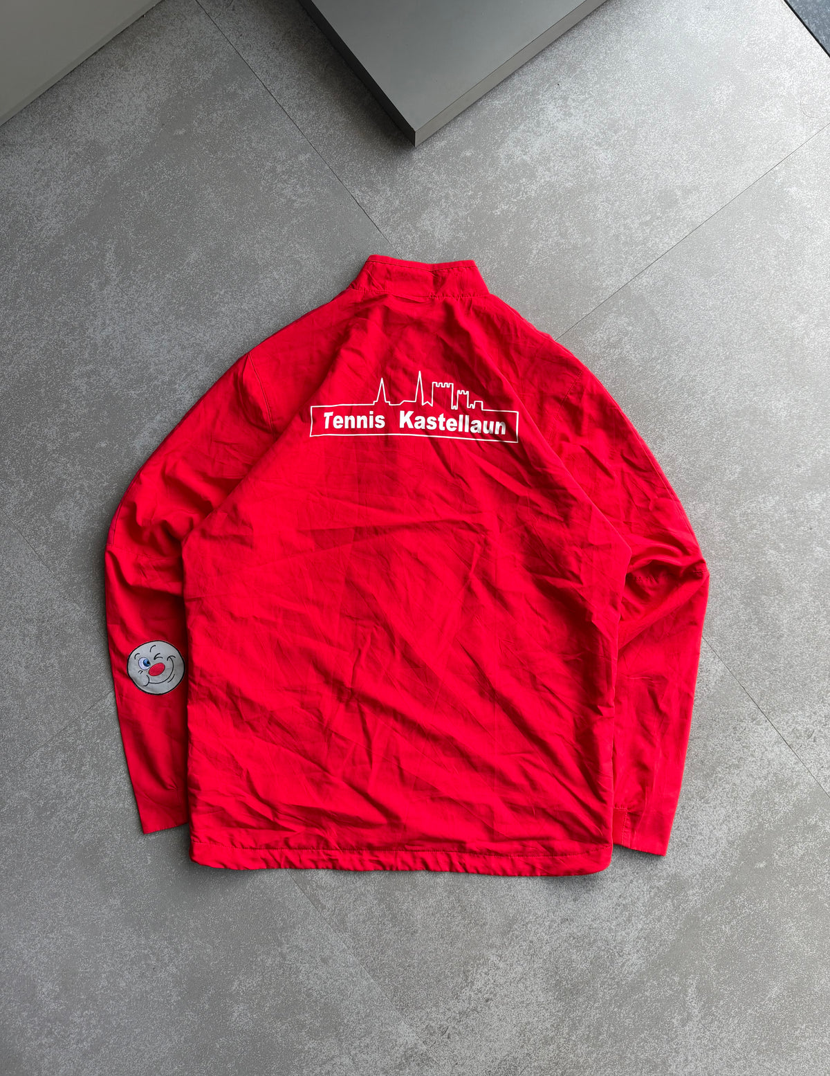 NIKE RED VINTAGE JACKET-L