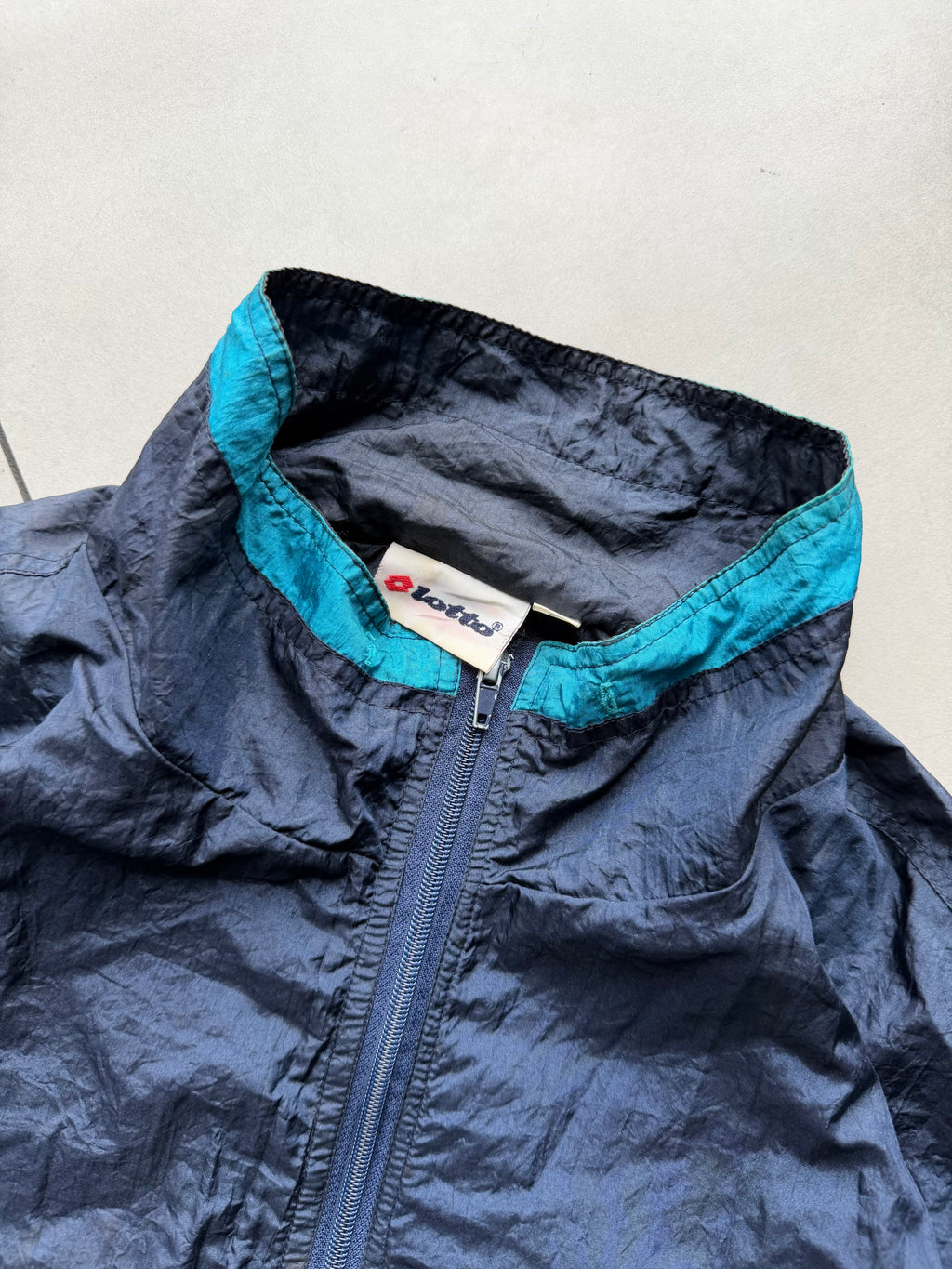 VINTAGE LOTTO NAVY BLUE -L
