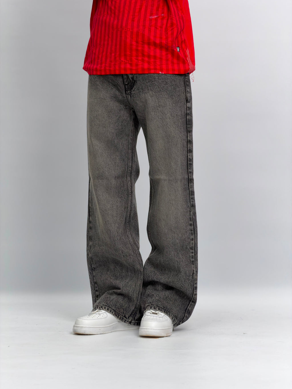 WASHED GREY BAGGY