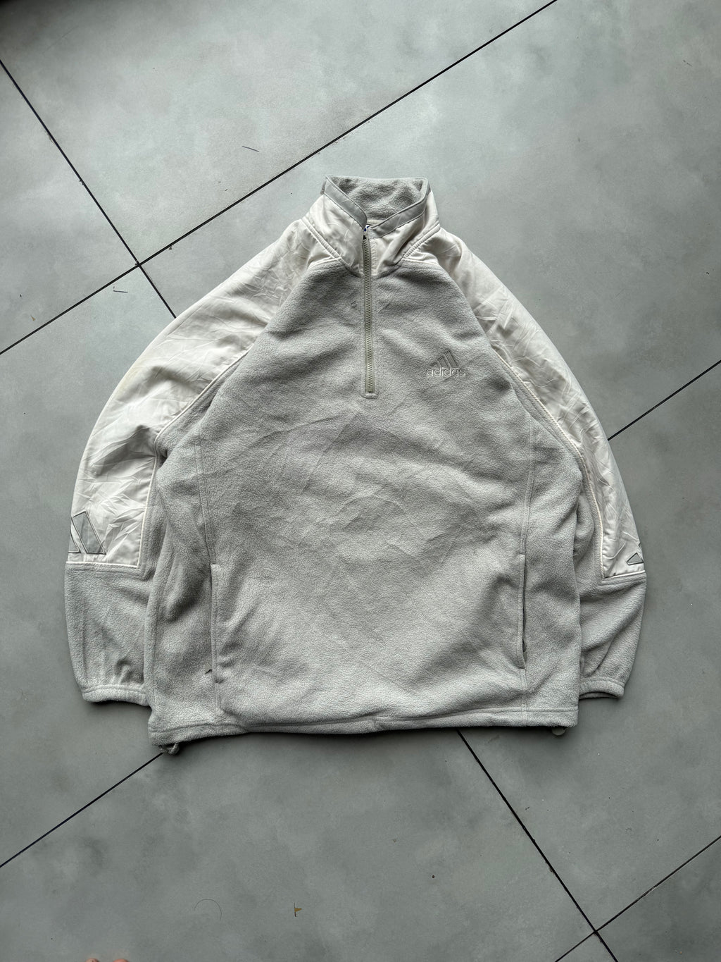 VINTAGE ADIDAS FLEECE JACKET-XL