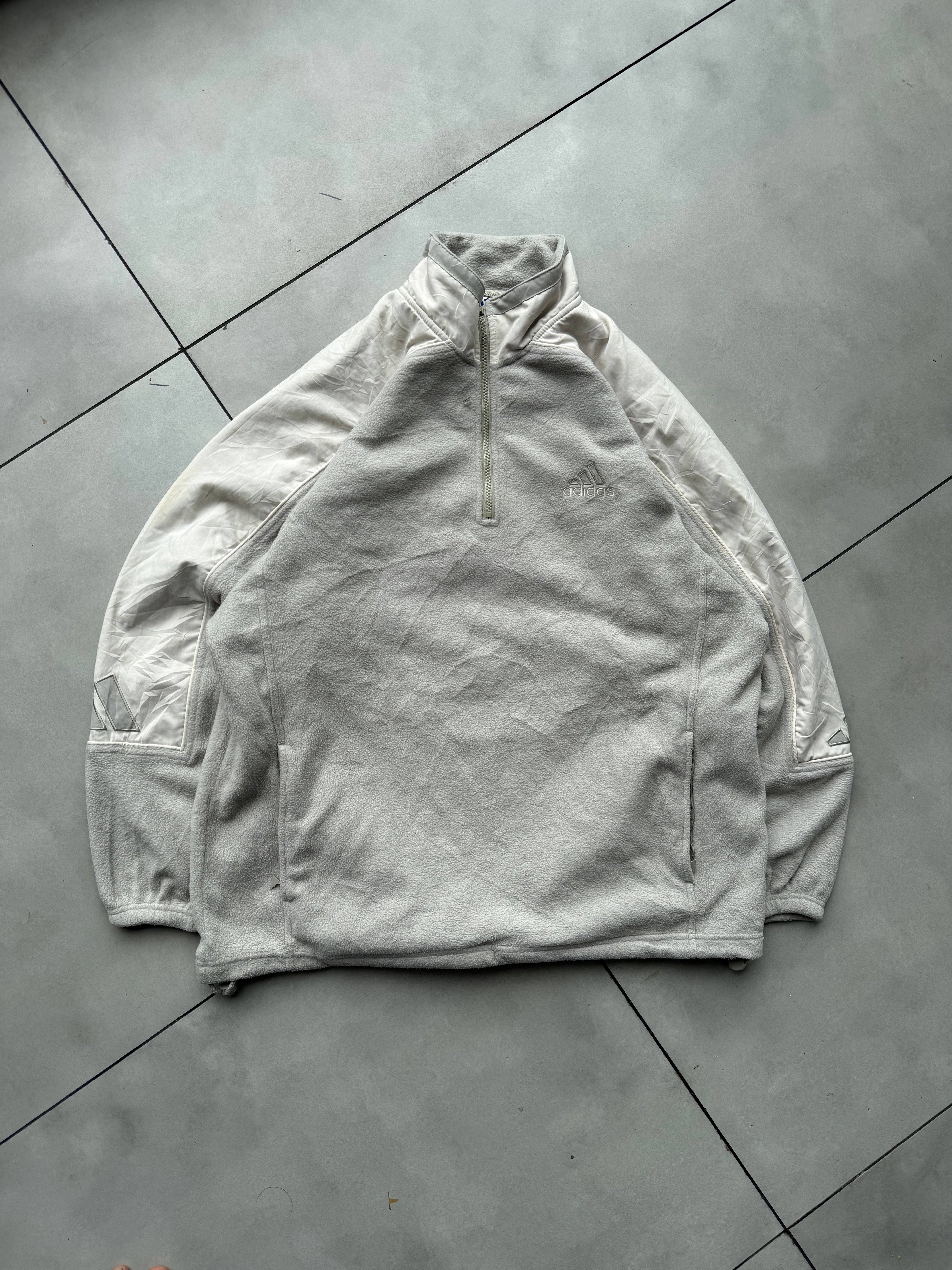 VINTAGE ADIDAS FLEECE JACKET-XL