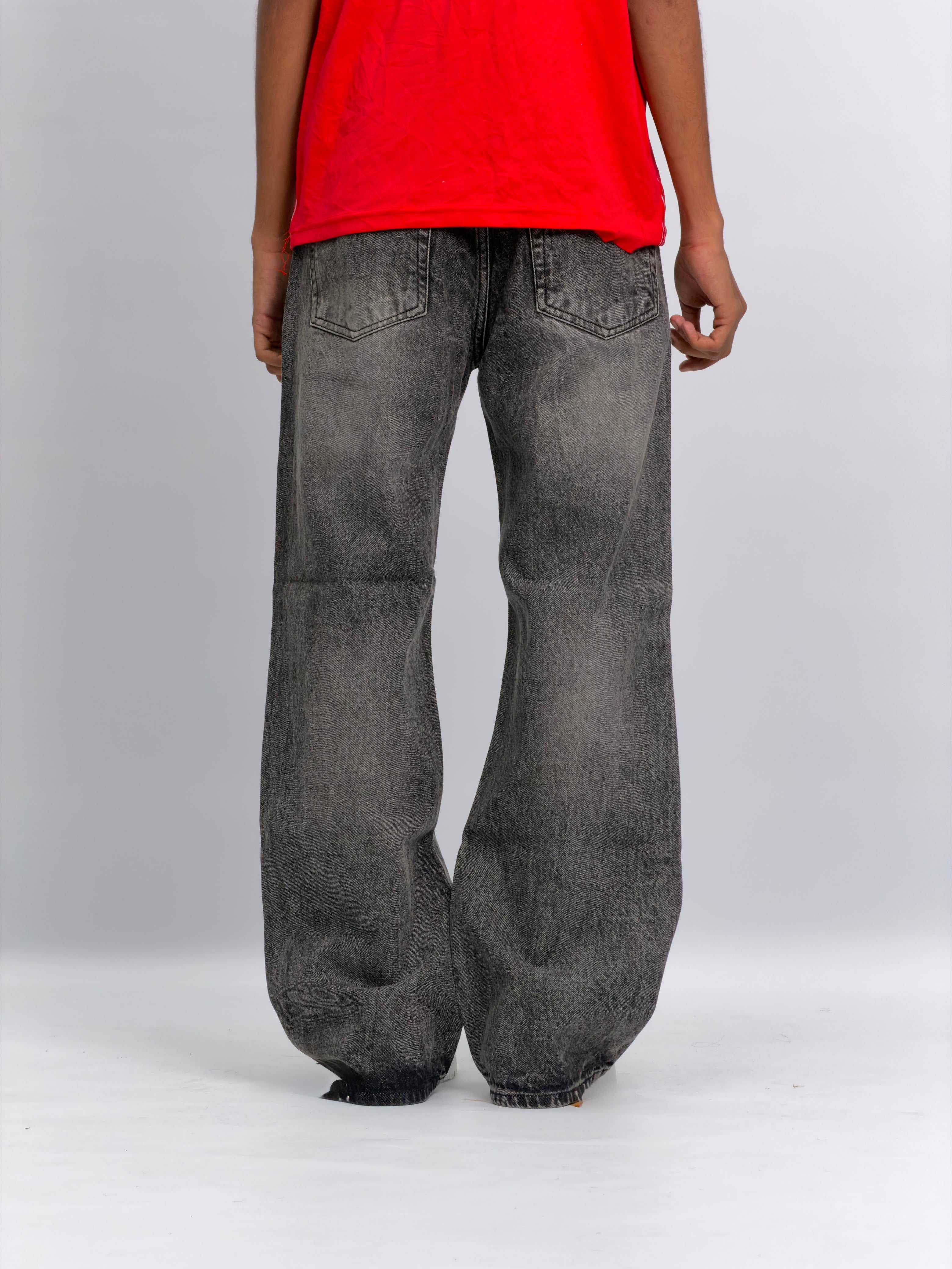WASHED GREY BAGGY