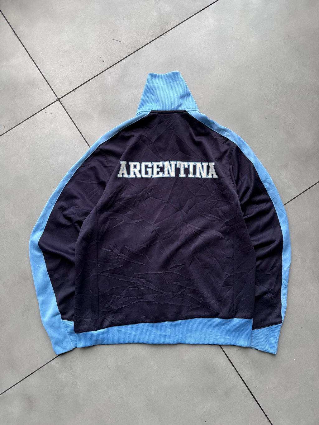 ARGENTINA VINTAGE FOOTBALL JACKET-M