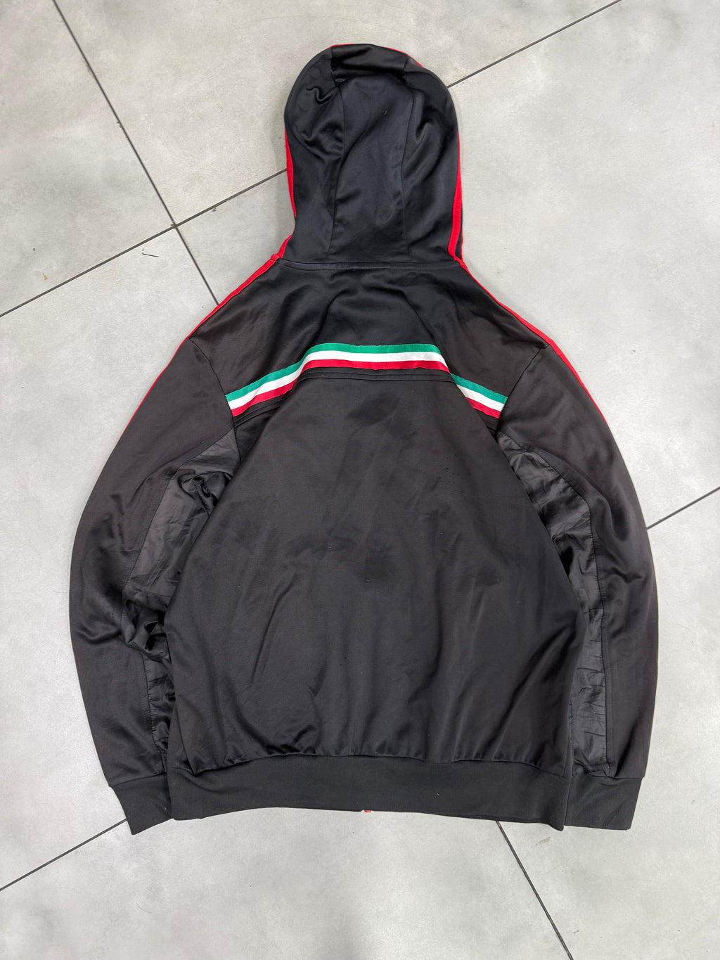 AC MILAN FOOTBALL VINTAGE JACKET-M