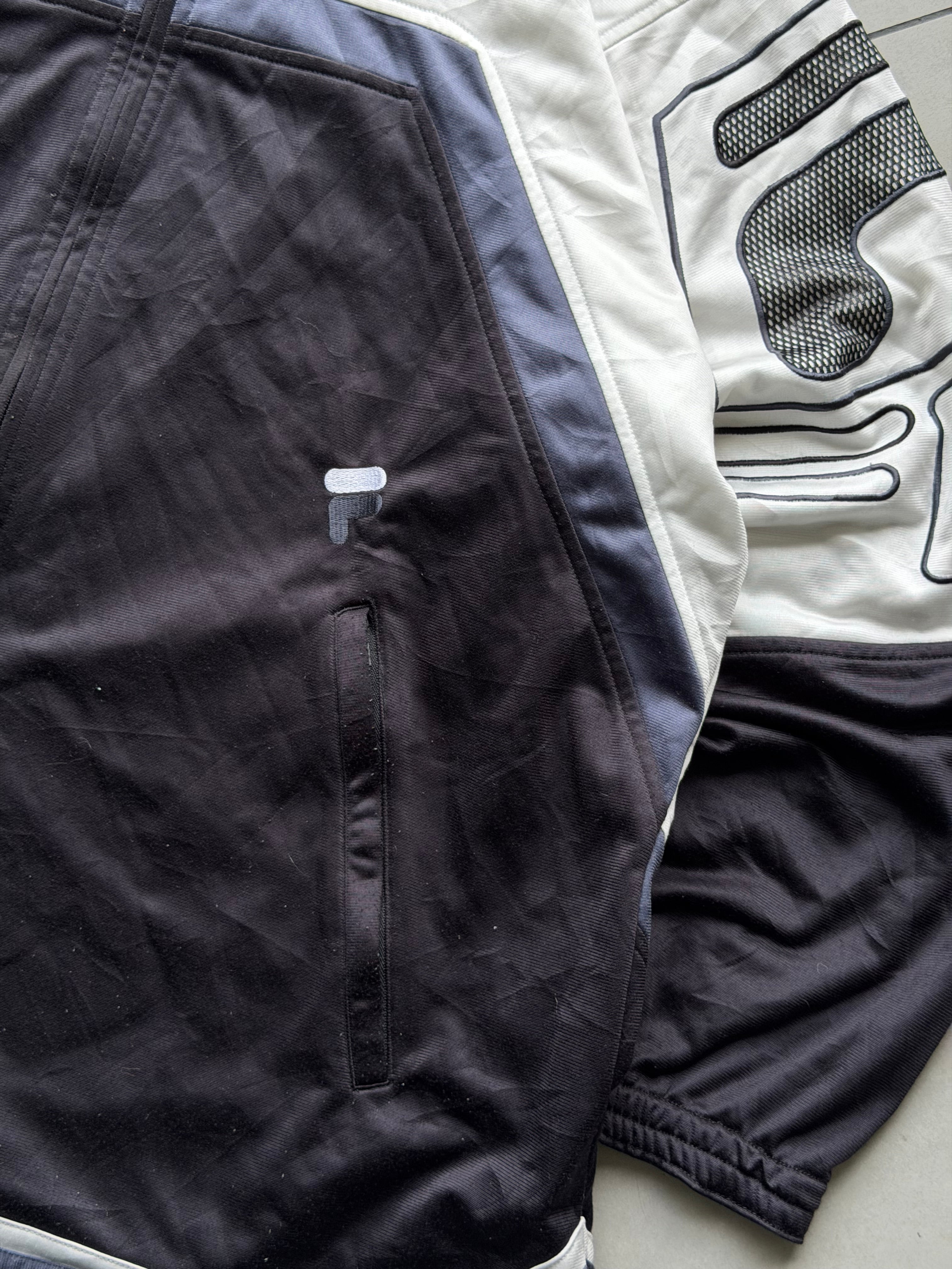 VINTAGE FILA TRACK JACKET-XL