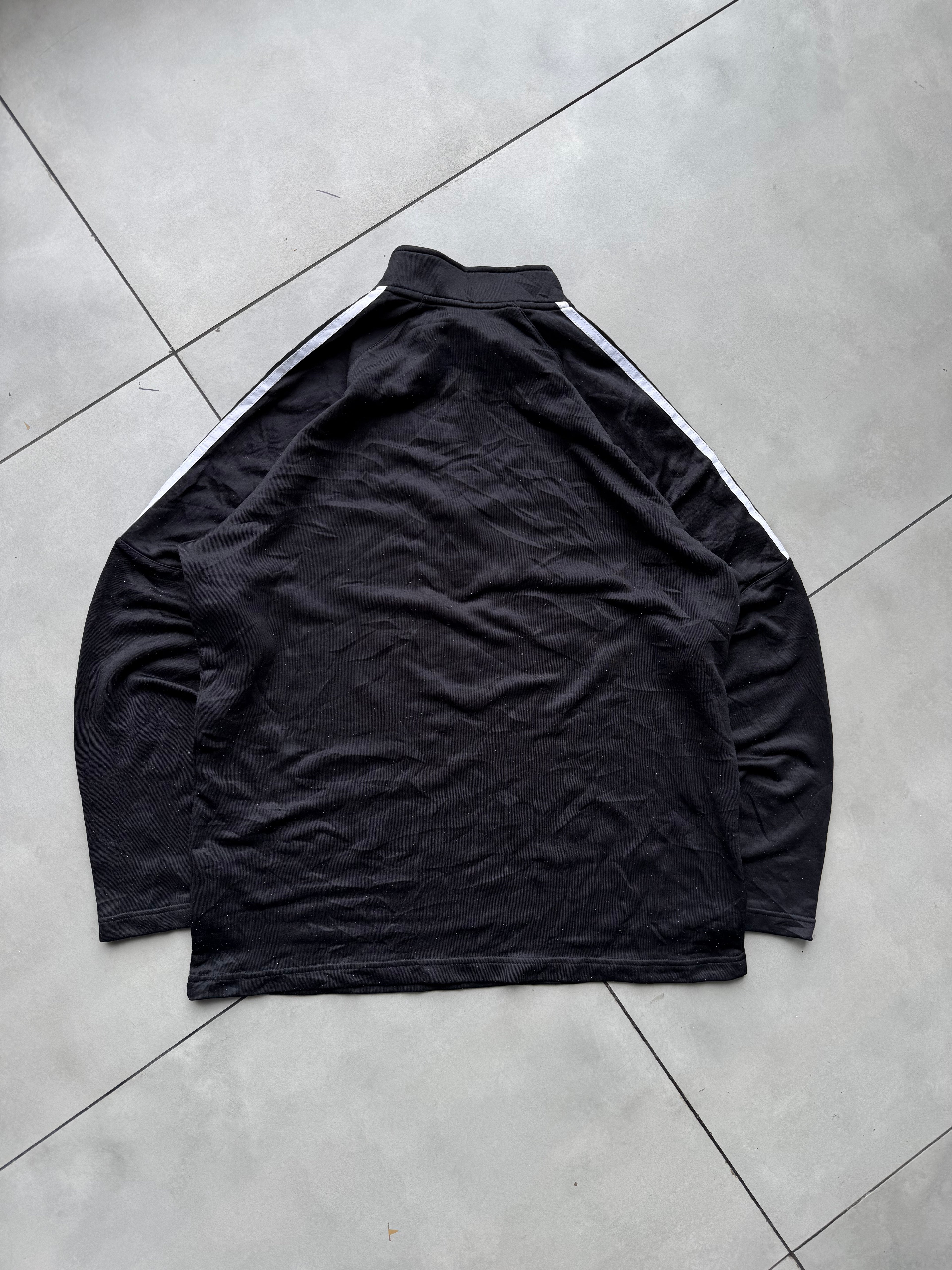 ADIDAS PULLOVER BLACK JACKET-L