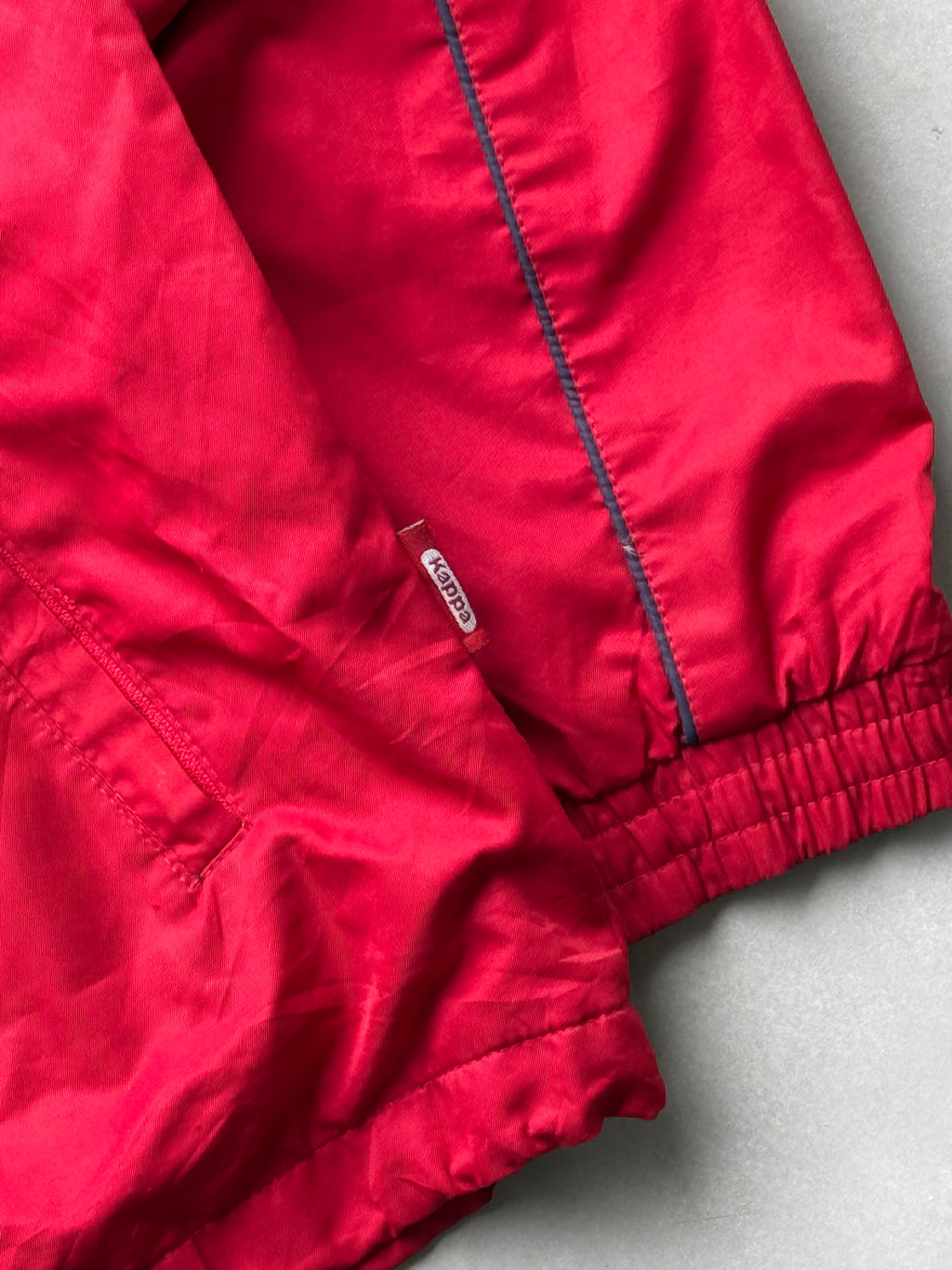 VINTAGE KAPPA RED JACKET-XL