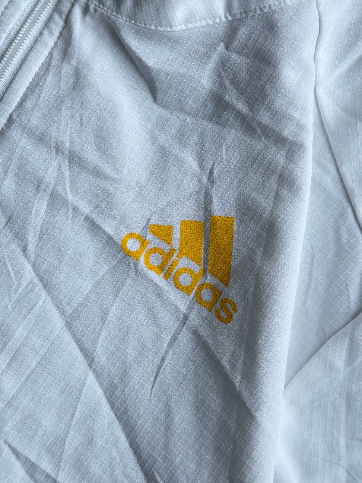 ADIDAS JACKET WHITE -M