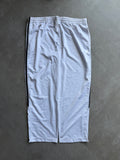 WHITE TRACK PANTS-XXXL
