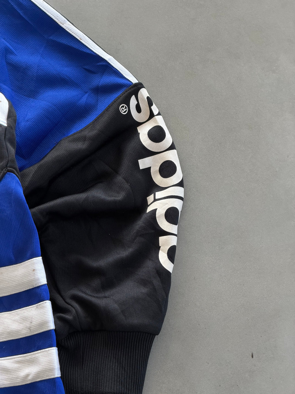 ADIDAS 90’s QUARTER ZIPPER VINTAGE JACKET- XL