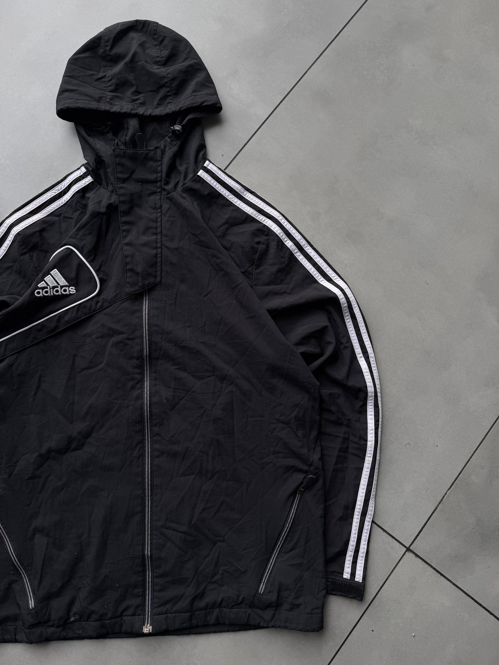 ADIDAS VINTAGE JACKET-[L]