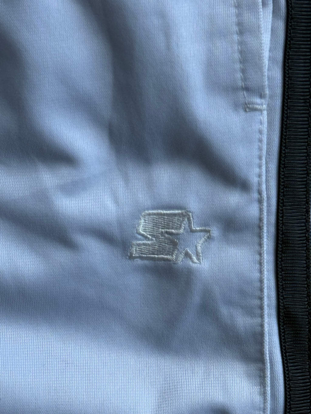 WHITE TRACK PANTS-XXXL