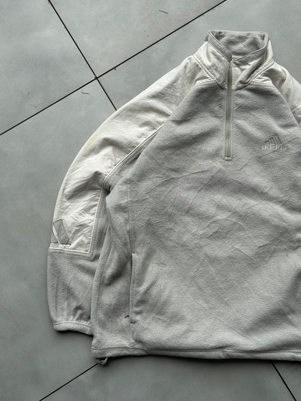 VINTAGE ADIDAS FLEECE JACKET-XL